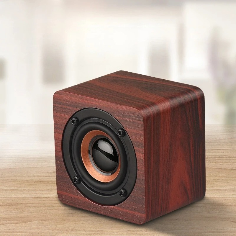 Home Decor Range - YY-Q1 Wooden Bluetooth Speaker Portable Wireless