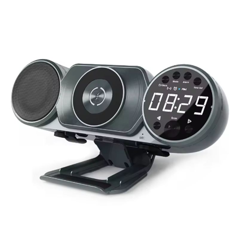 Home Decor Range - AA08-Wireless Charging Bluetooth Speaker FM Radio