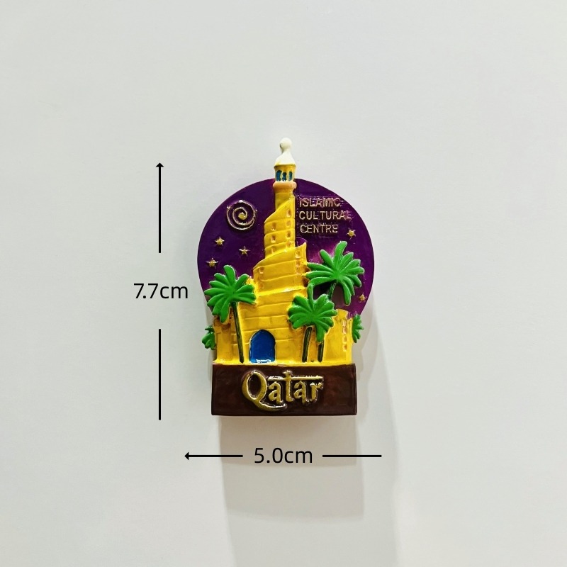 Qatar 3D Fridge Magnets Orname - Home Decor Qatar recension och pris