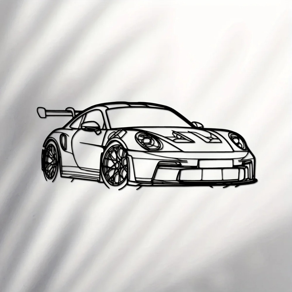1pc Supercar Metal Wall Art -  - Home Decor Enthusiast recension och pris
