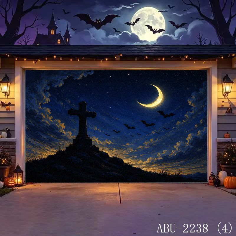 VIKAMA Halloween Full Moon Fly - Aesthetic Tapestry recension och pris