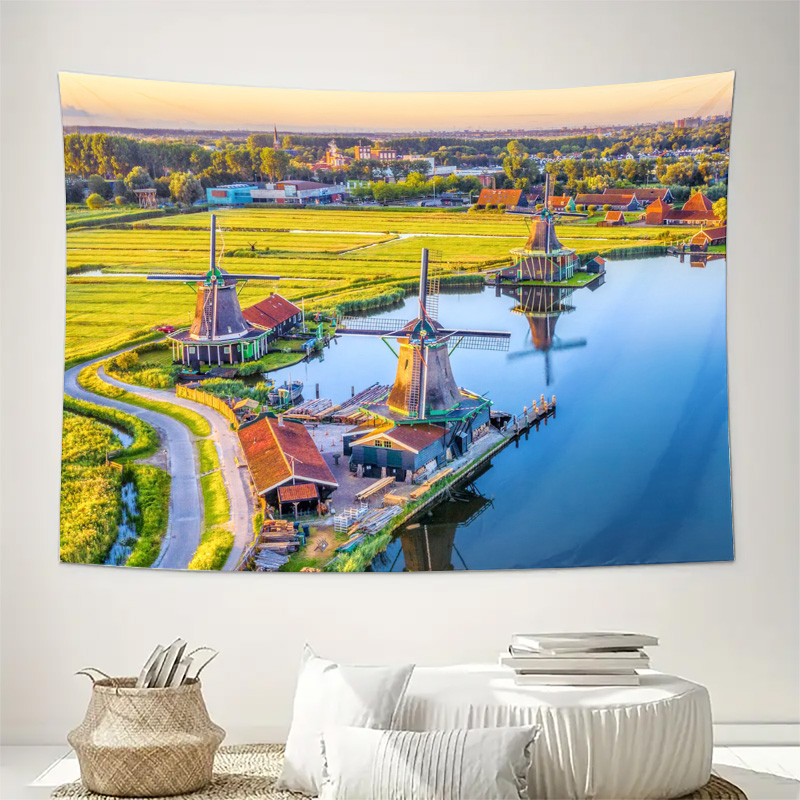 Large Bohemian Dutch Windmills - Home Decor Netherlands recension och pris