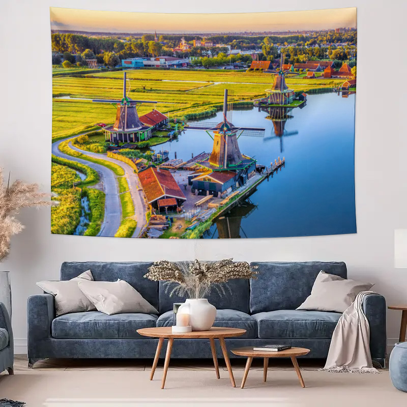 Large Bohemian Dutch Windmills - Home Decor Netherlands recension och pris
