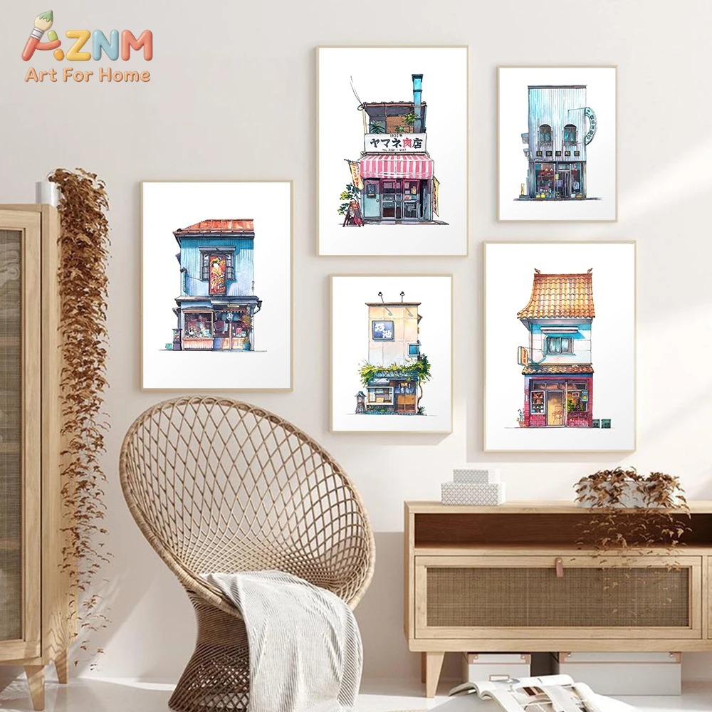 AZNM Japanese Storefront Water - Home Decor Tokyo recension och pris