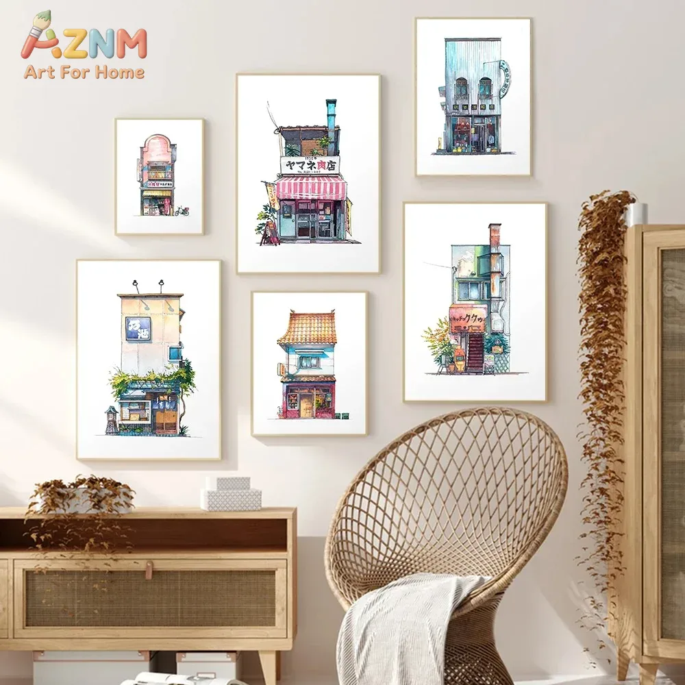 AZNM Japanese Storefront Water - Home Decor Tokyo recension och pris