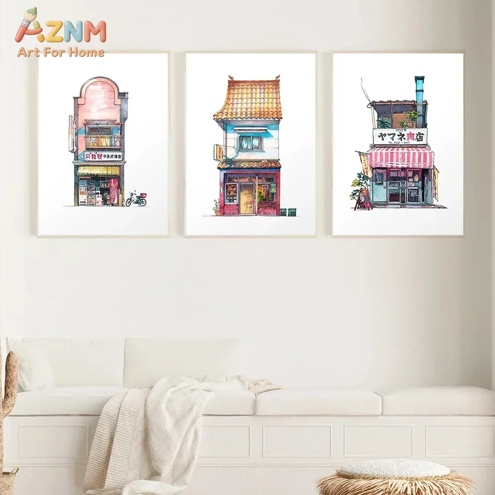 AZNM Japanese Storefront Water - Home Decor Tokyo recension och pris