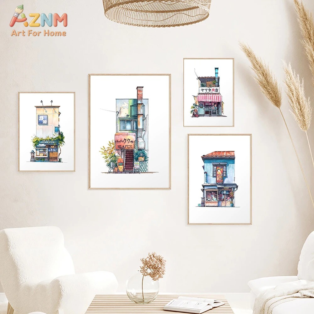 AZNM Japanese Storefront Water - Home Decor Tokyo recension och pris
