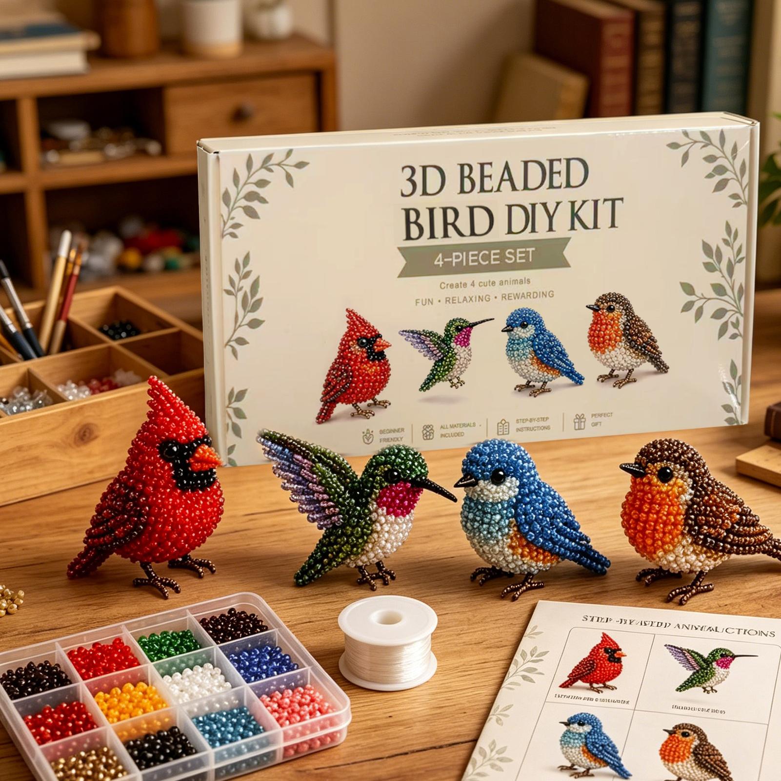 Cute Bird & Animal Beading Cra - Home Decor Enthusiast recension och pris
