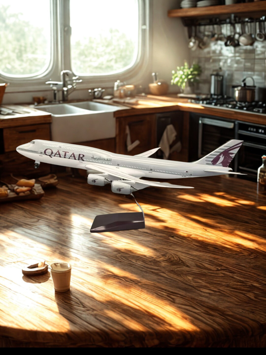 Airplane Model 1:130 Scale Boe - Home Decor Qatar recension och pris