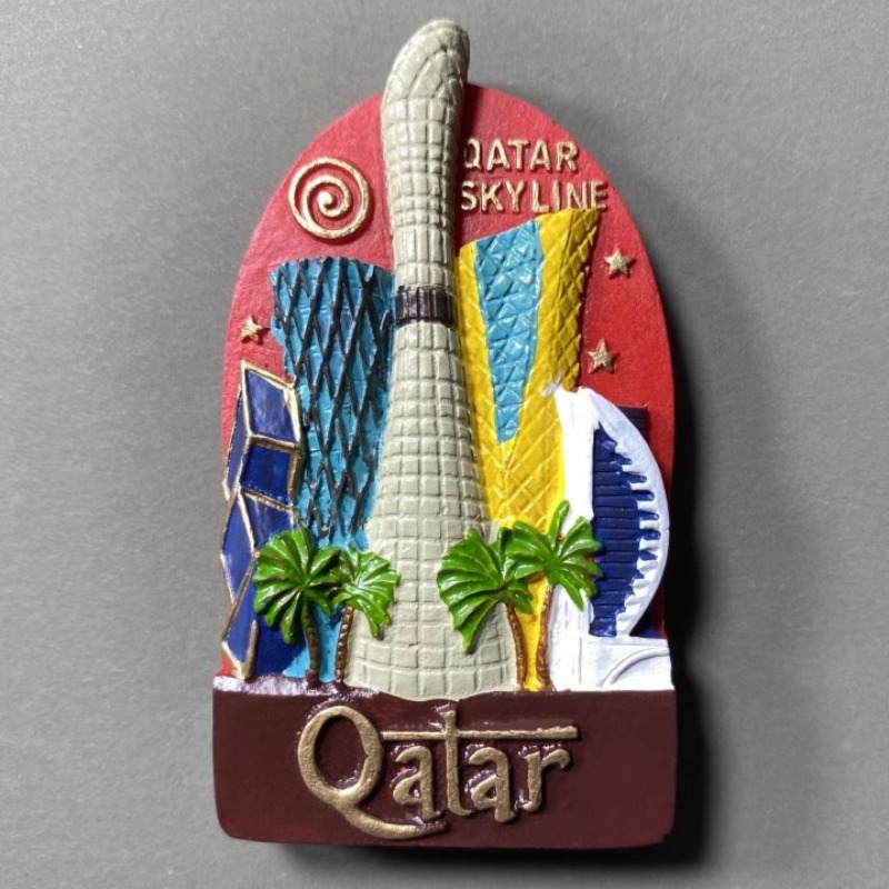 Qatar Fridge Magnets the Middl - Home Decor Qatar recension och pris