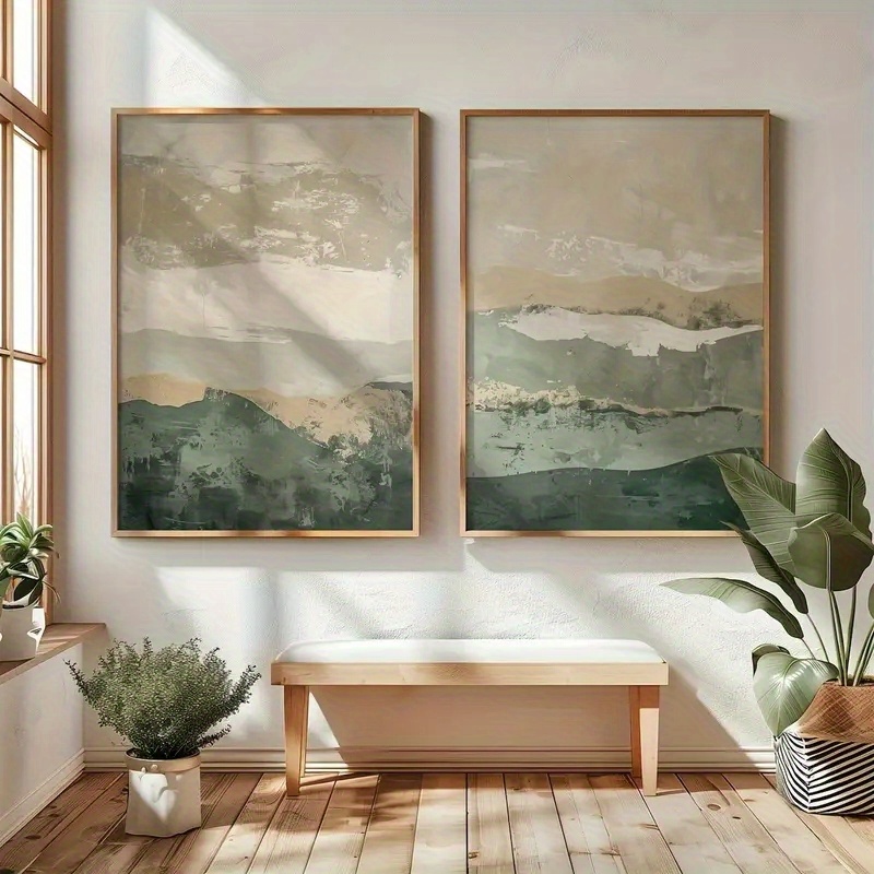 2pcs/set Wabi Sabi Abstract Ge - Home Decor Range recension och pris