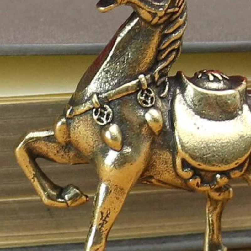 Brass War Horse Small Ornament - Home Decor Enthusiast recension och pris