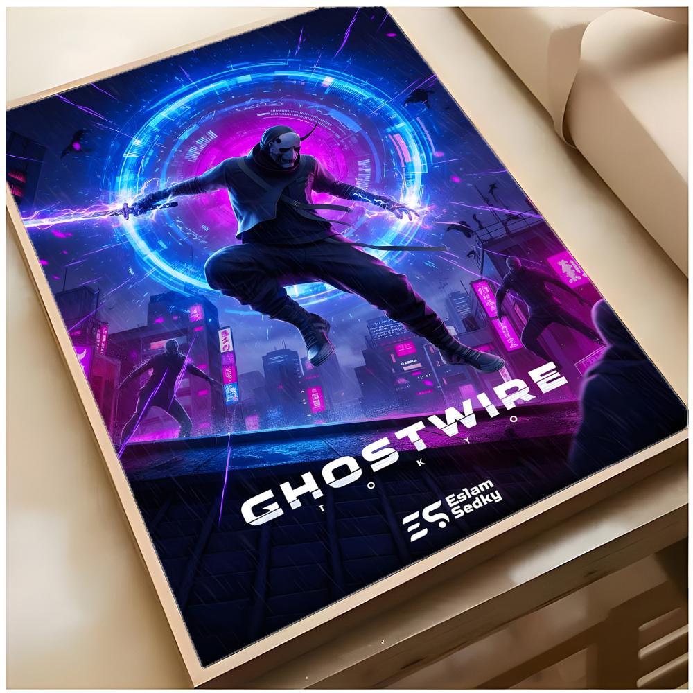 Video Game Horror Ghostwire To - Home Decor Tokyo recension och pris