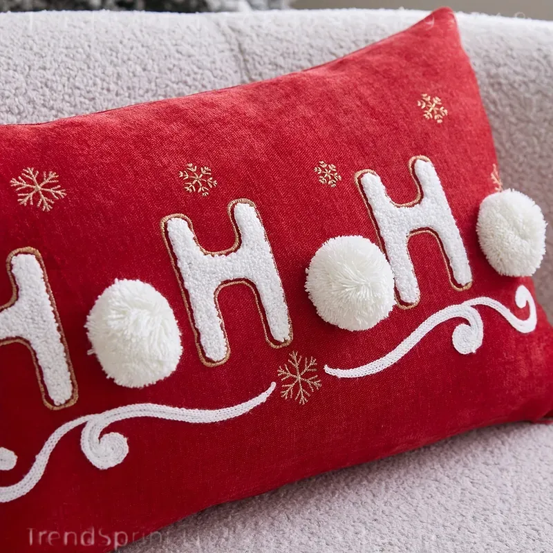 1pc Terry Embroidery HOHOHO Ch - Home Decor Sofa recension och pris