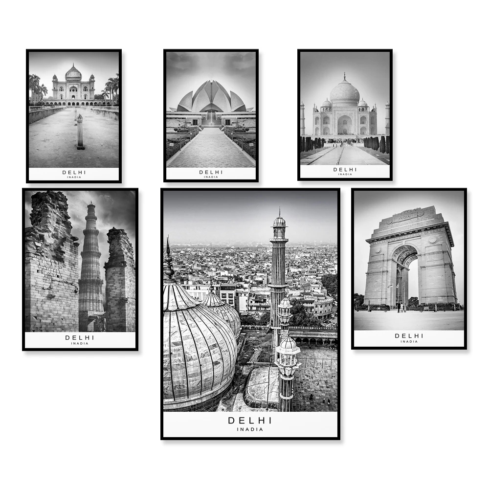 Delhi city printing picture po - Home Decor Delhi recension och pris