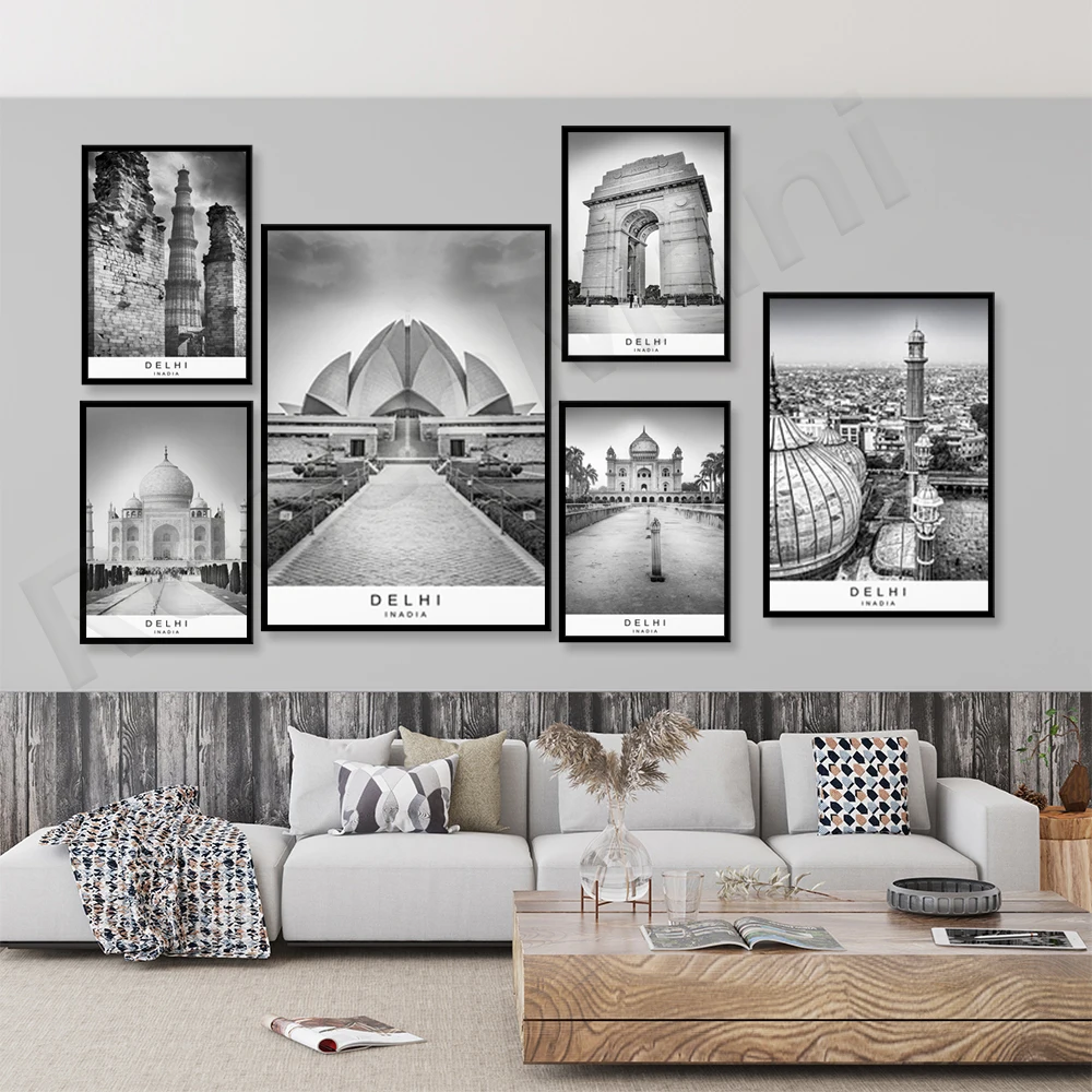 Delhi city printing picture po - Home Decor Delhi recension och pris