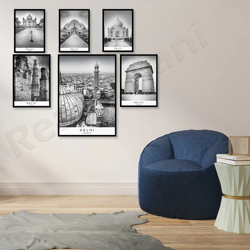 Delhi city printing picture po - Home Decor Delhi recension och pris