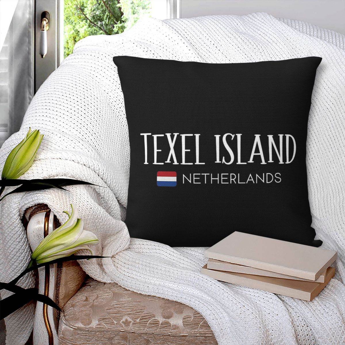 Texel Island Netherlands Squar - Home Decor Netherlands recension och pris