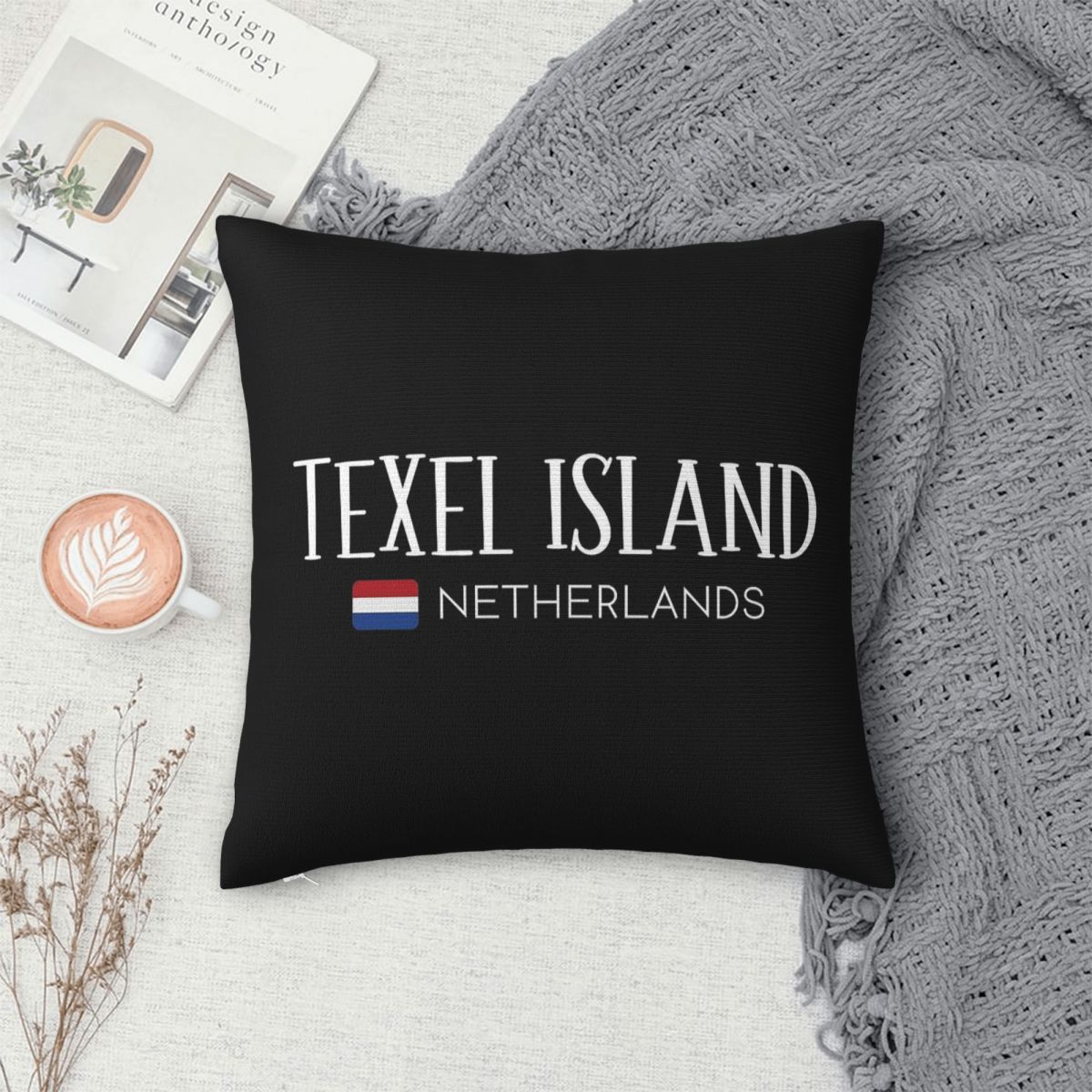 Texel Island Netherlands Squar - Home Decor Netherlands recension och pris