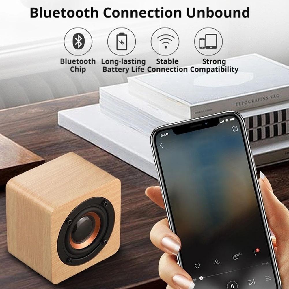 YY-Q1 Wooden Bluetooth Speaker - Home Decor Range recension och pris