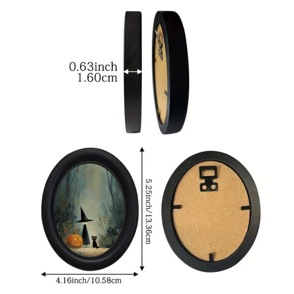 A 3D Vintage Halloween Witch a - Home Decor Scrap recension och pris
