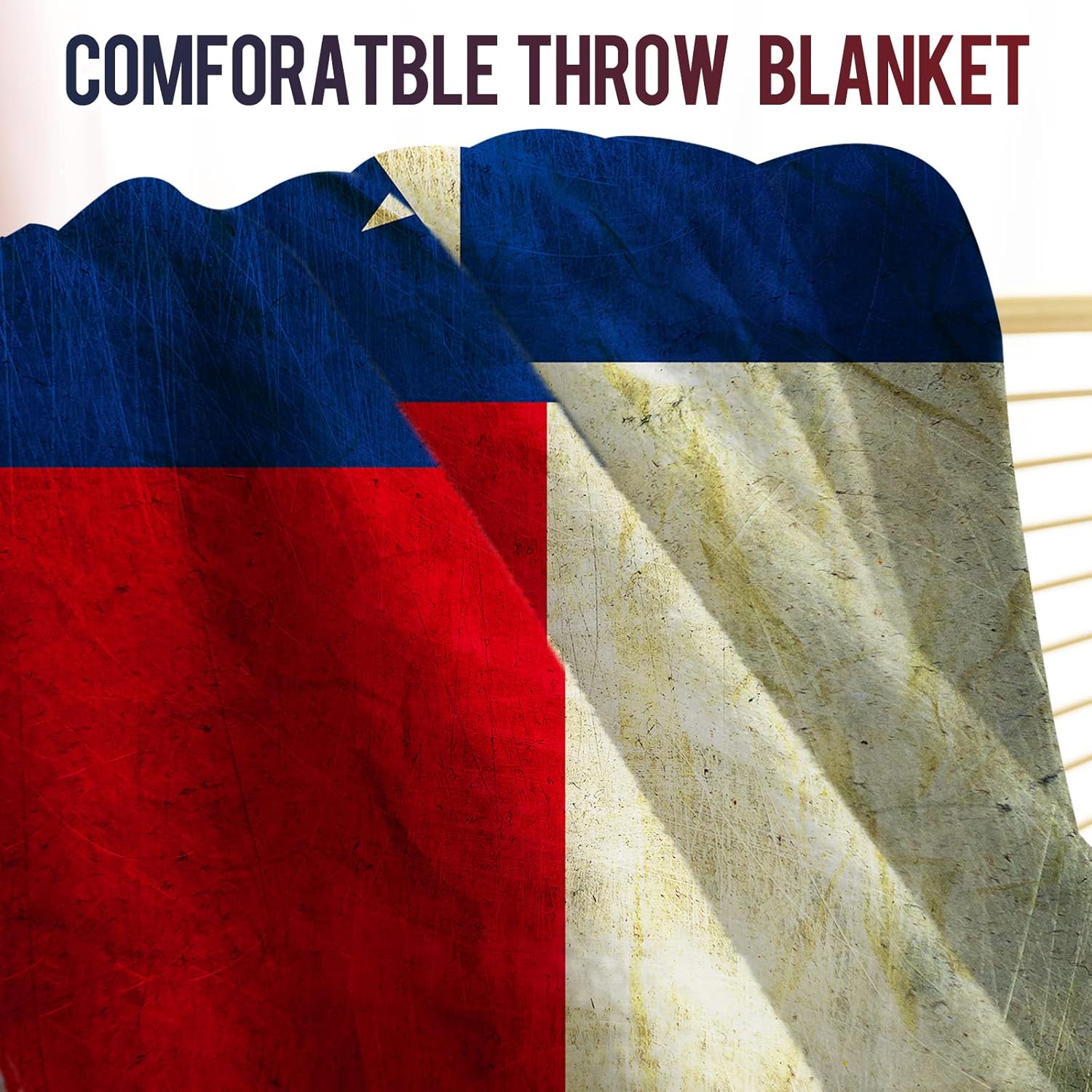Levens Texas Flag Throw Blanke - Home Decor Sofa recension och pris