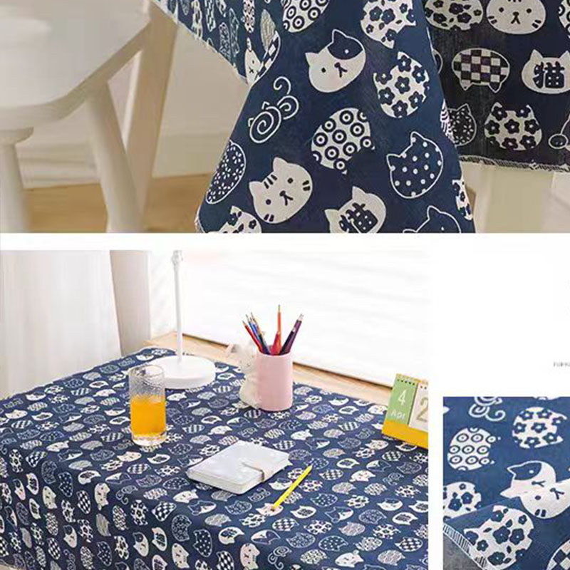 0.5/1 Yard of Cotton-Linen Ble - Home Decor Sofa recension och pris