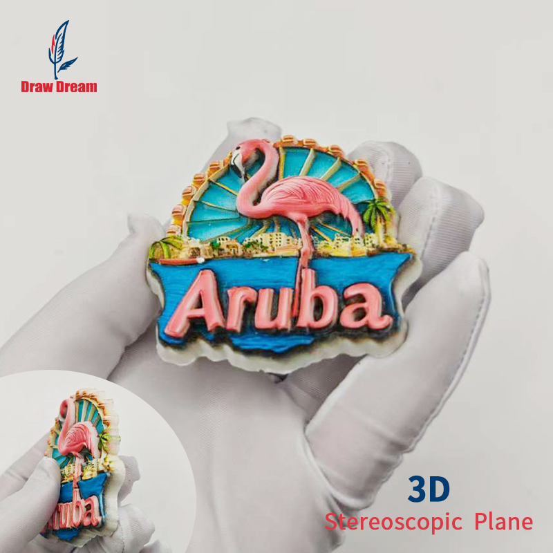1Pc Netherlands 3D Stereo Refr - Home Decor Netherlands recension och pris