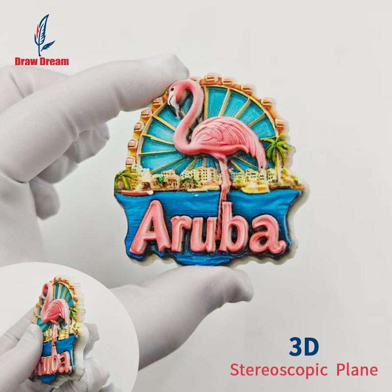 1Pc Netherlands 3D Stereo Refr - Home Decor Netherlands recension och pris
