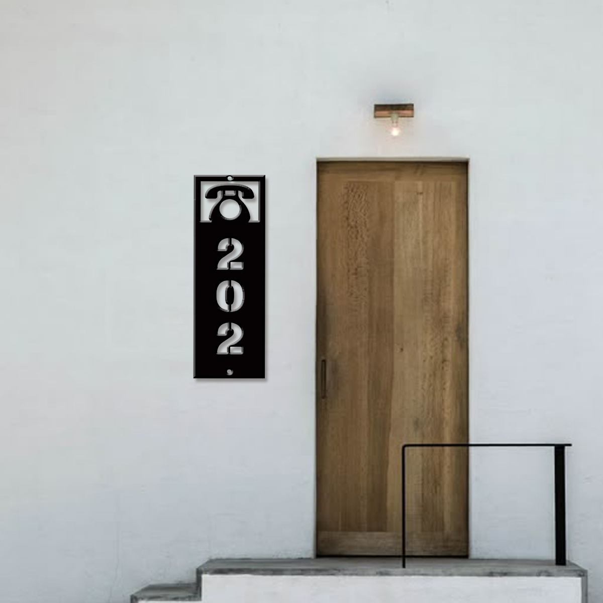 1Pc Custom modern Metal Street - Home Decor Garden recension och pris