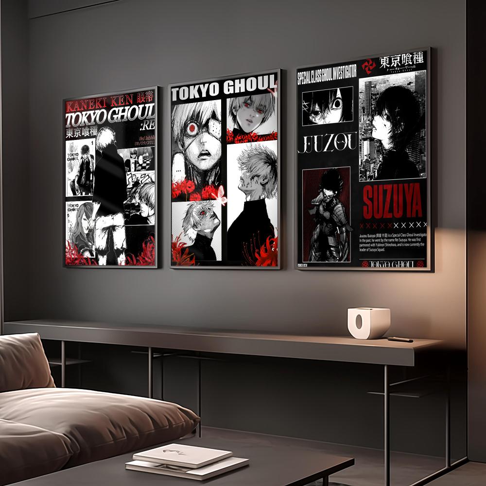 Anime T-tokyo Ghoul Poster Pos - Home Decor Tokyo recension och pris