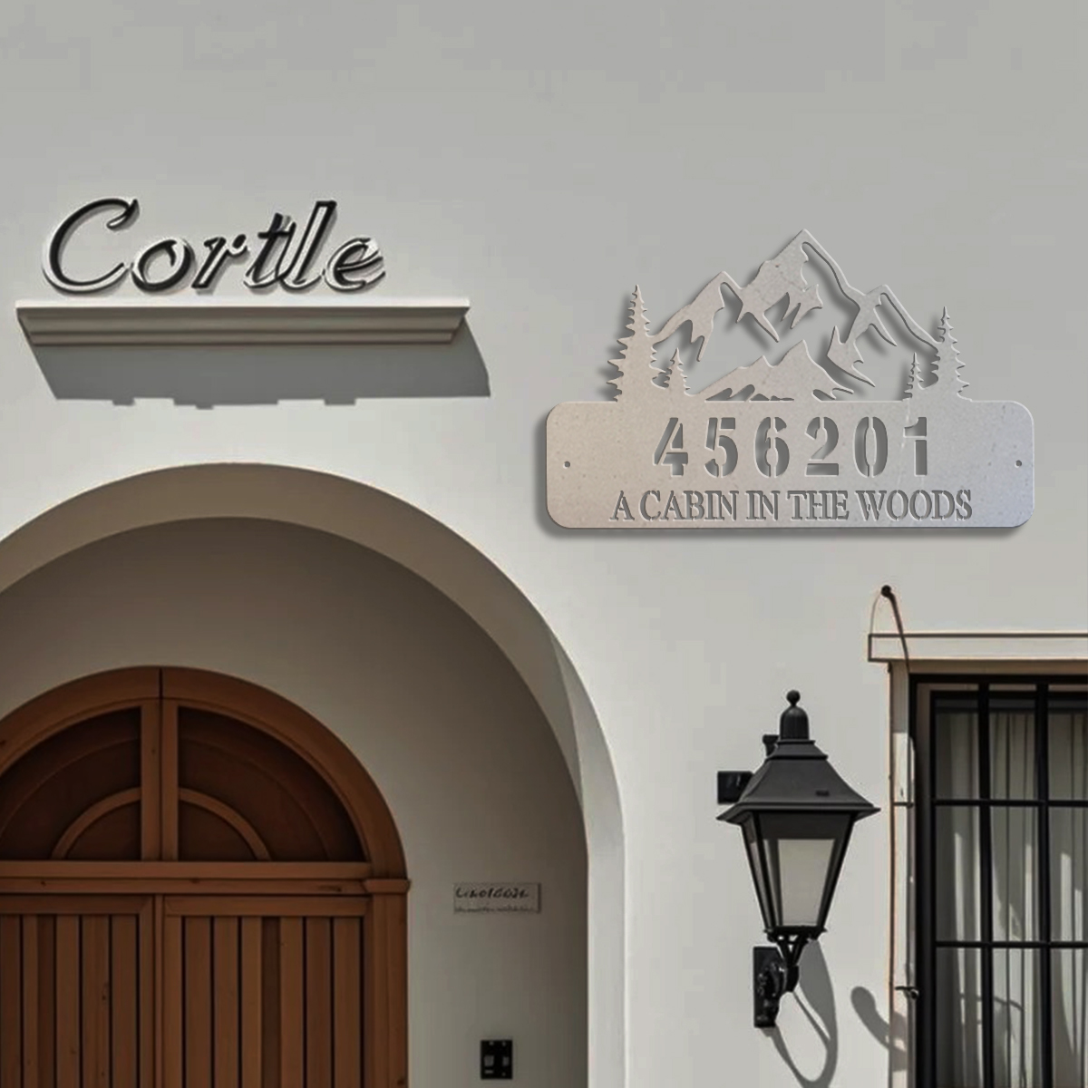 Custom mountain range Metal Wa - Home Decor Range recension och pris