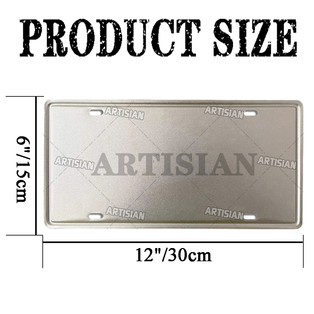 Artisian USA US License Plate  - Home Decor Usa recension och pris