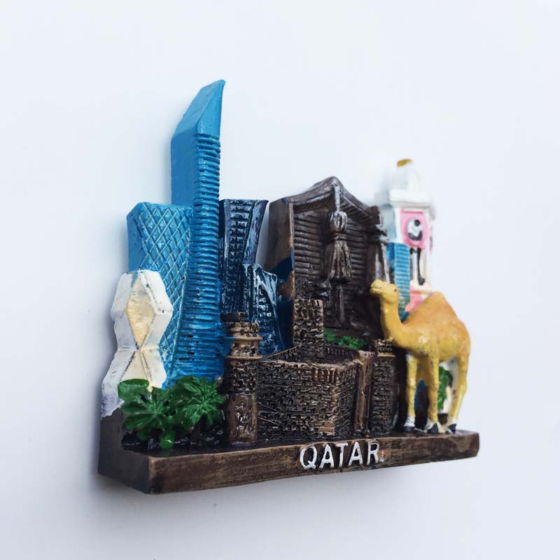 Qatar Travelling Fridge Magnet - Home Decor Qatar recension och pris
