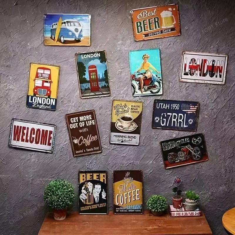 Vintage Tin Signs Orlando Univ - Home Decor Usa recension och pris