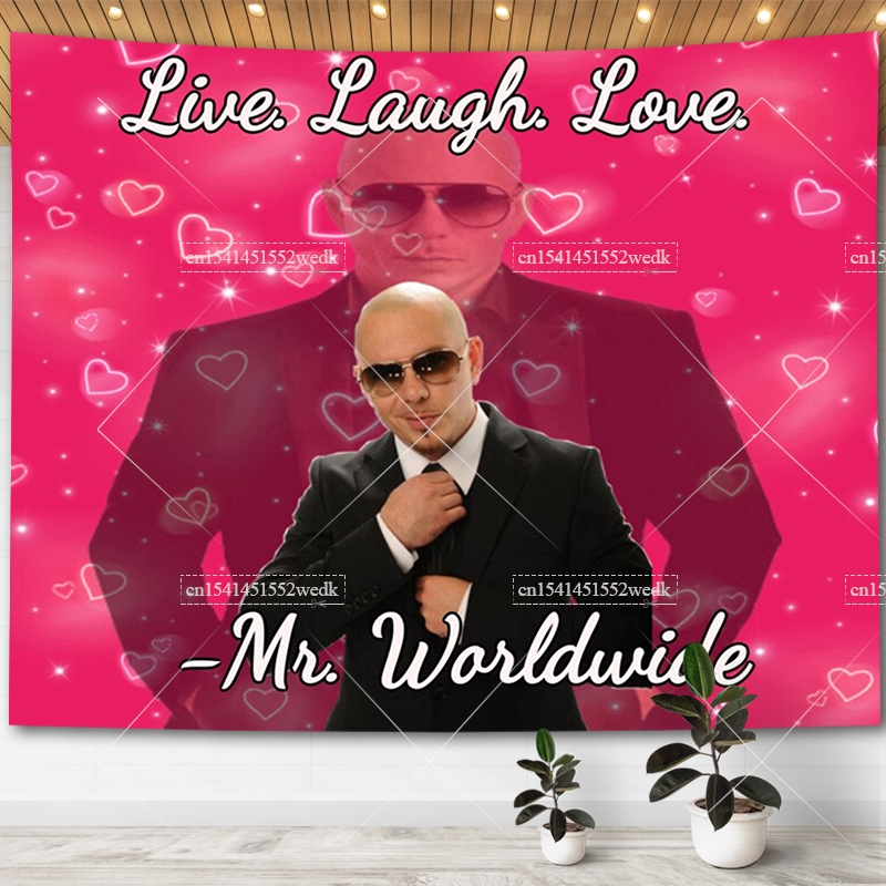 Mr. Worldwide Says To Live Lau - Aesthetic Tapestry recension och pris