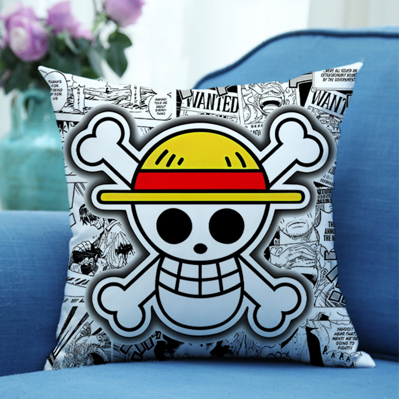 Cartoon One Piece Pillowcase P - Home Decor Sofa recension och pris
