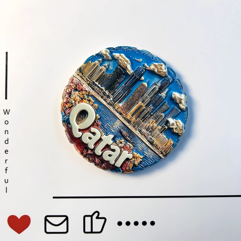 Qatar Fridge Magnets Middle Ea - Home Decor Qatar recension och pris