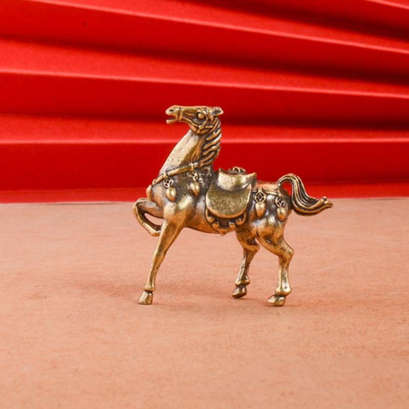 Hot Brass War Horse Small Orna - Home Decor Enthusiast recension och pris
