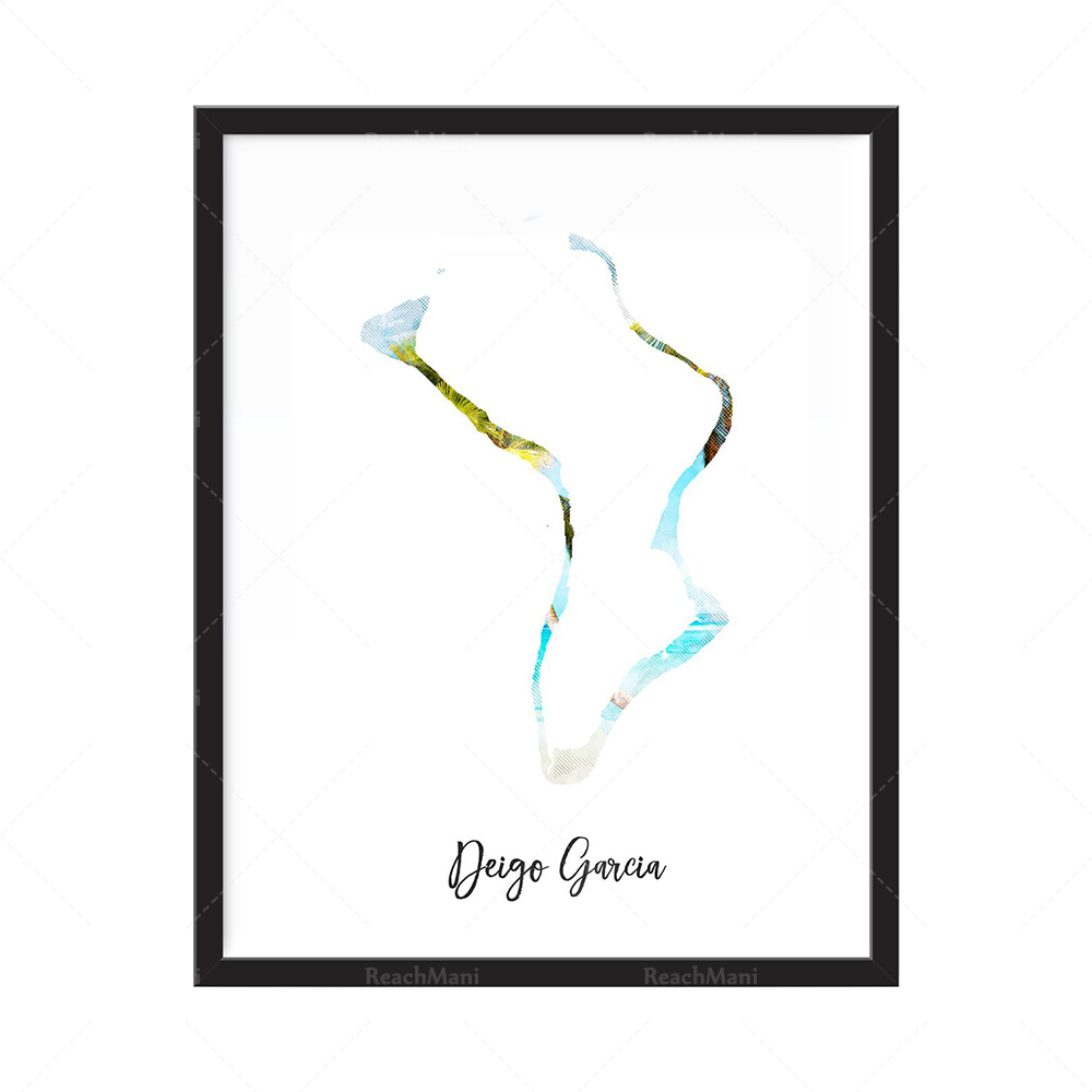 Impression de carte aquarelle  - Home Decor Qatar recension och pris