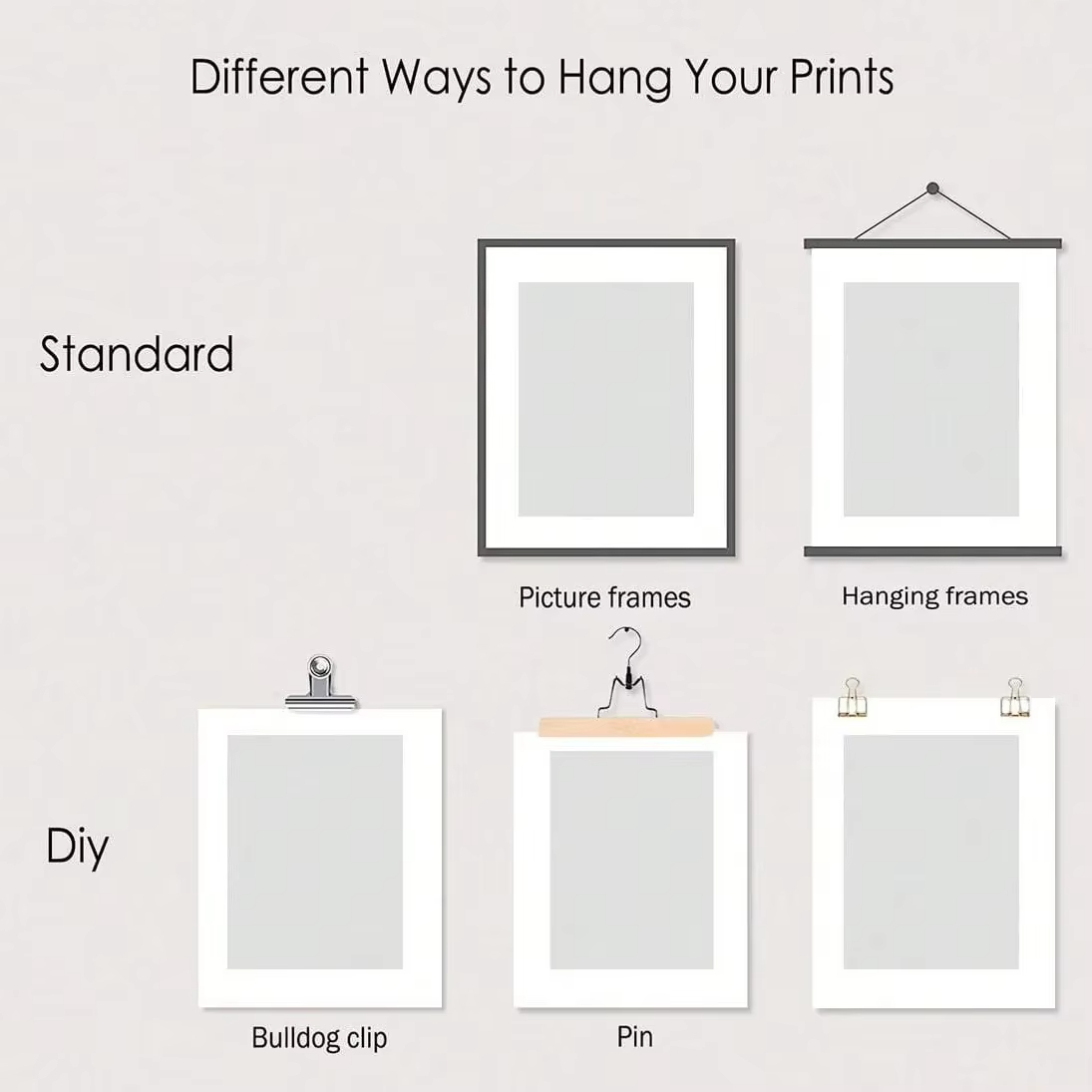 6pcs/set Custom Canvas Printin - Home Decor Foto recension och pris