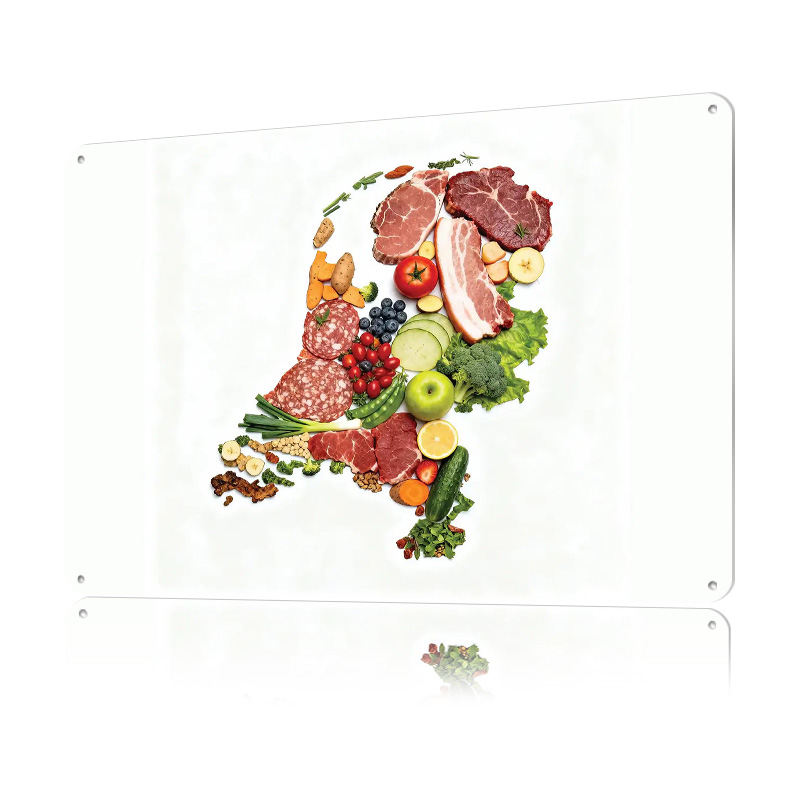 Food Map of Netherlands Made F - Home Decor Netherlands recension och pris