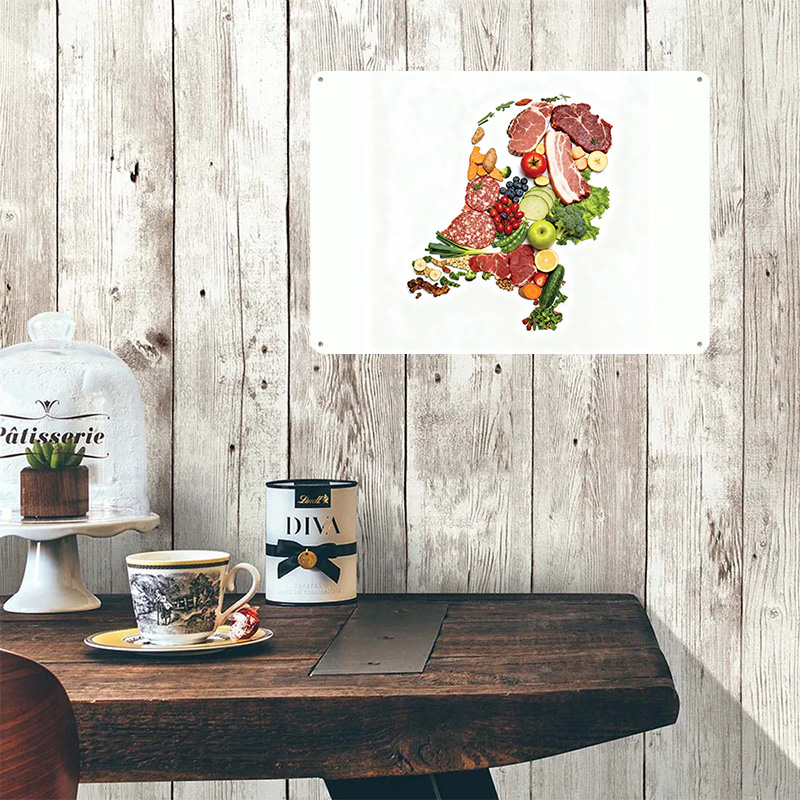 Food Map of Netherlands Made F - Home Decor Netherlands recension och pris