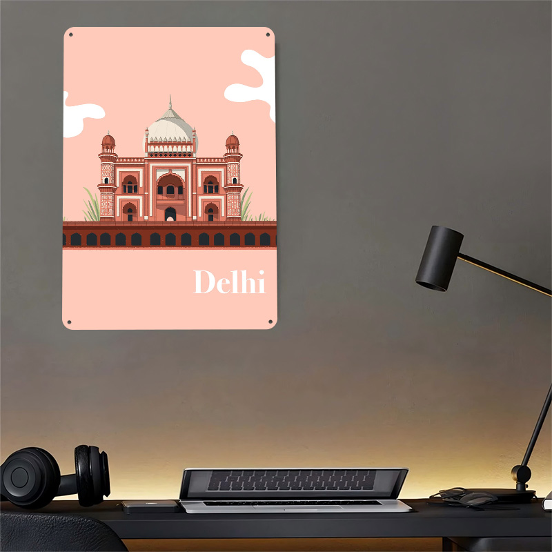 Delhi Illustration 3D Texture  - Home Decor Delhi recension och pris