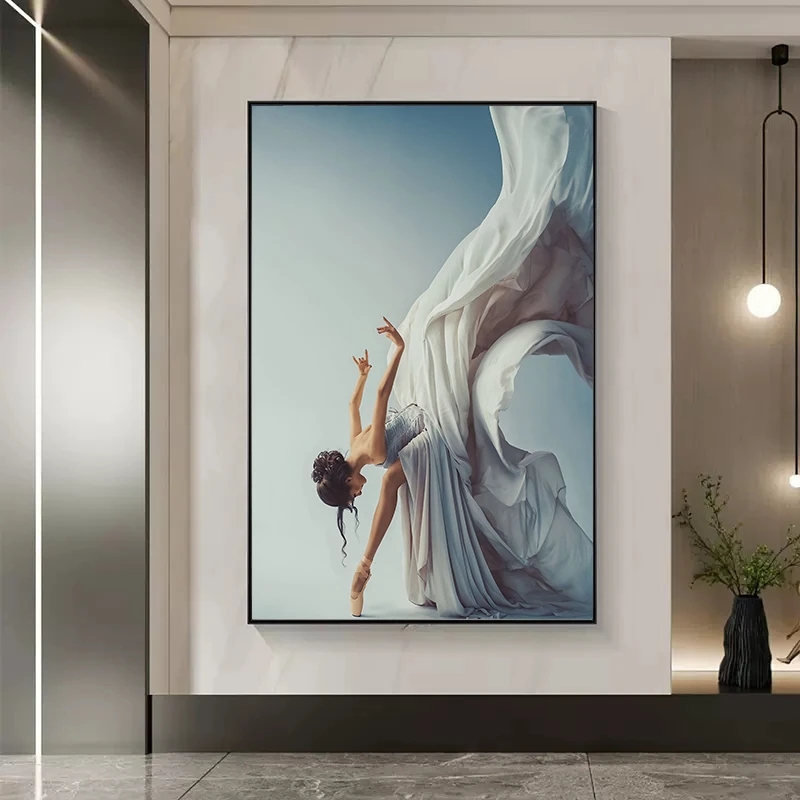 Modern Ballet Dancing Girl Can - Home Decor Niche recension och pris