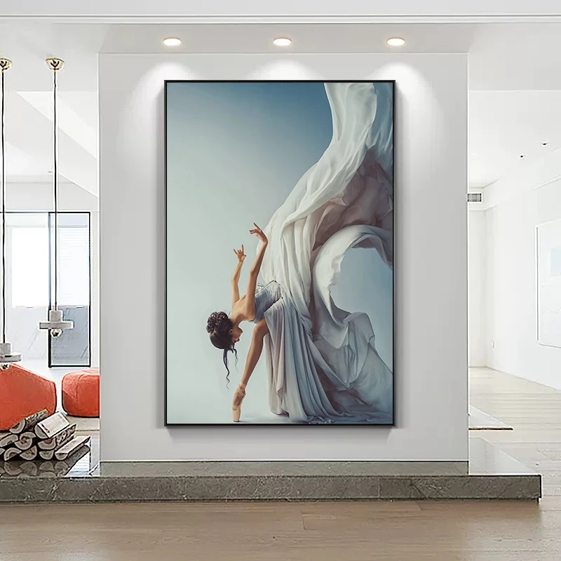 Modern Ballet Dancing Girl Can - Home Decor Niche recension och pris