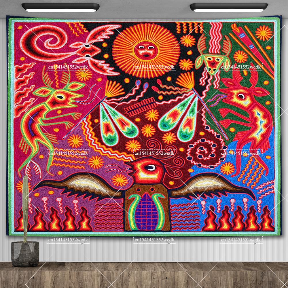 Mexico Mexican Mayan Tribal Ar - Aesthetic Tapestry recension och pris