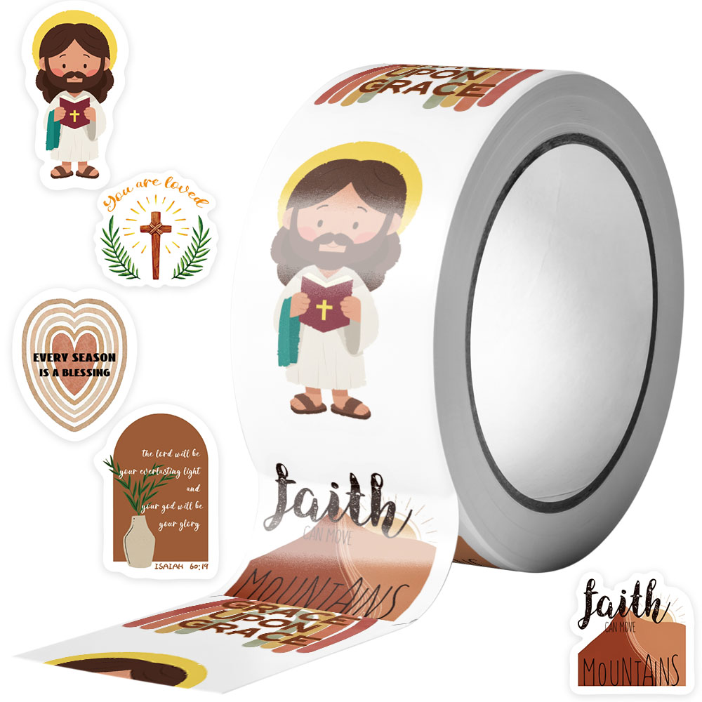 500pcs Jesus Bible Sticker For - Home Decor Wall Panels recension och pris