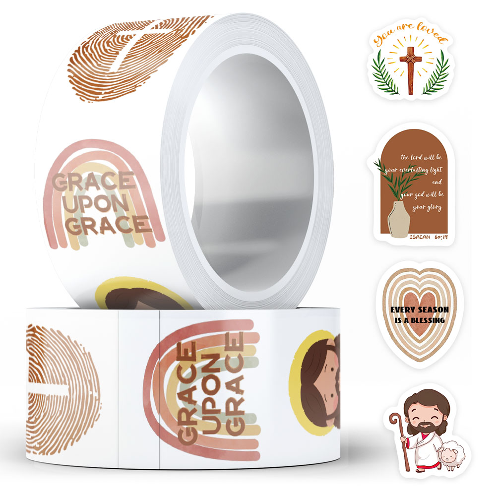 500pcs Jesus Bible Sticker For - Home Decor Wall Panels recension och pris