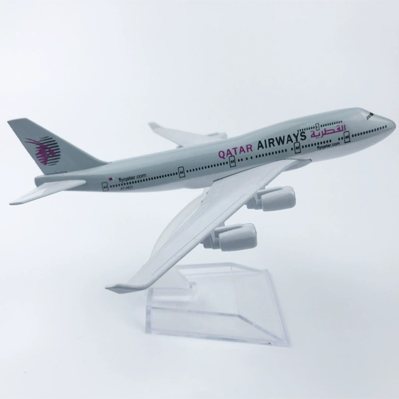 16cm Alloy Metal B747 Qatar Ai - Home Decor Qatar recension och pris